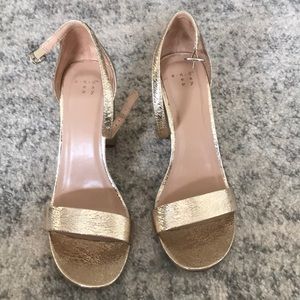 A New Day Gold Heels